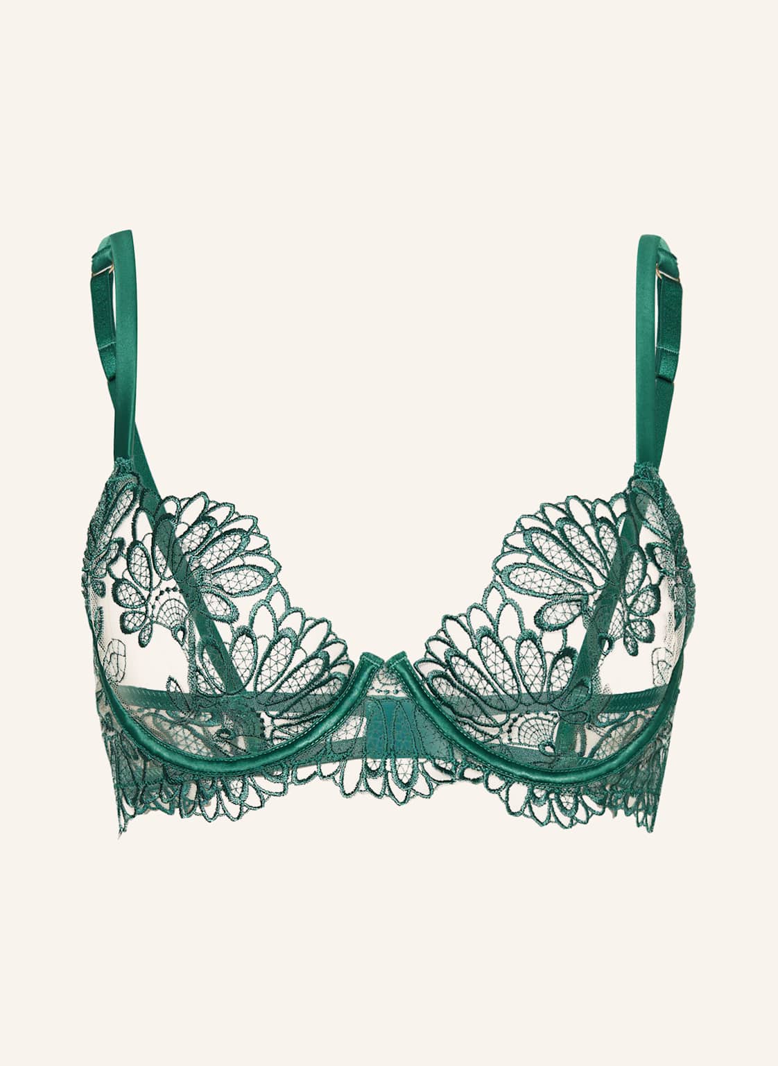 Bluebella Biustonosz Z Fiszbinami Amaris gruen