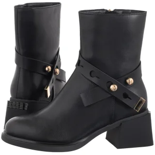 Botki Czarne K7183-01/00-8 (MA1443-a) Maciejka