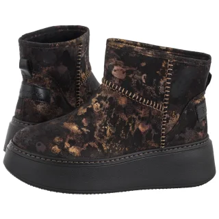 Botki Złoto-Czarne 06257-25/00-4 (MA1449-a) Maciejka