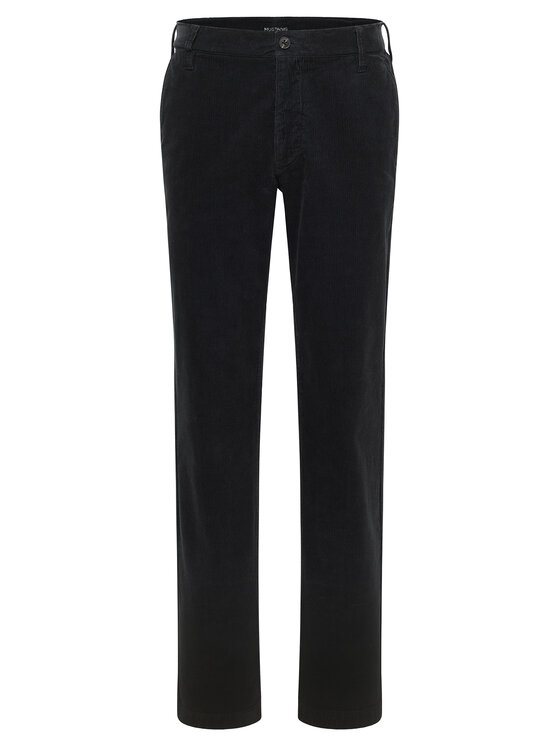 Mustang Spodnie materiałowe Tramper 1016829 Czarny Straight Fit