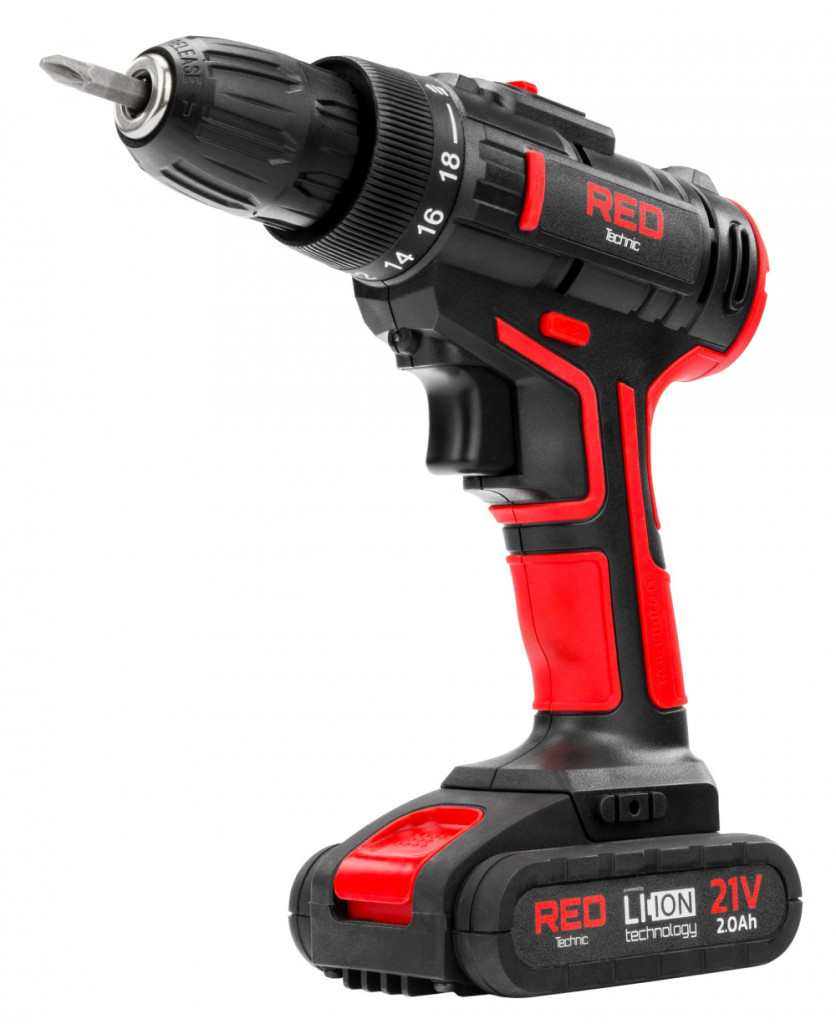 Red Technic Wkrętarka akumulatorowa 21V RTWA0075