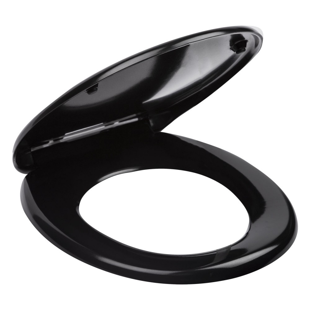 Kerra Uniwersalna deska sedesowa Julia Black z miękkim zamknięciem