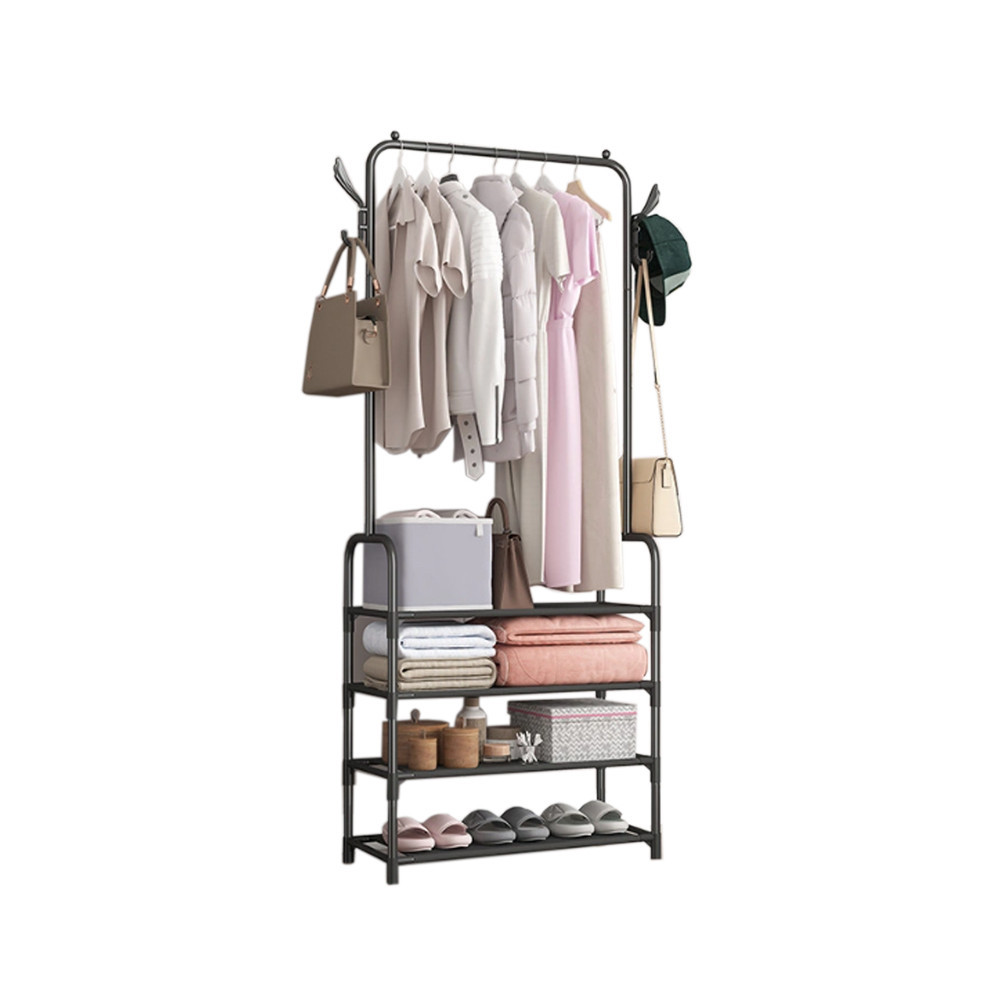 Wieszak na ubrania LRA-01 czarny