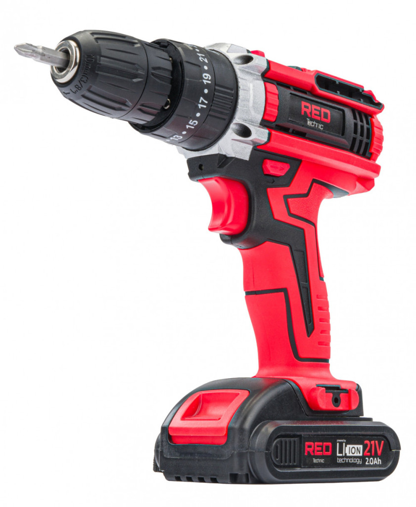 Red Technic Akumulatorowa wiertarko-wkrętarka udarowa RTWA0076