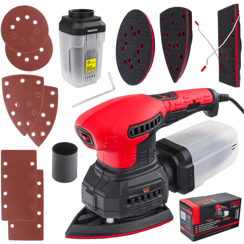 Red Technic Szlifierka mimośrodowa 125mm 1300W 3AZ1-BEN RTSMO0060