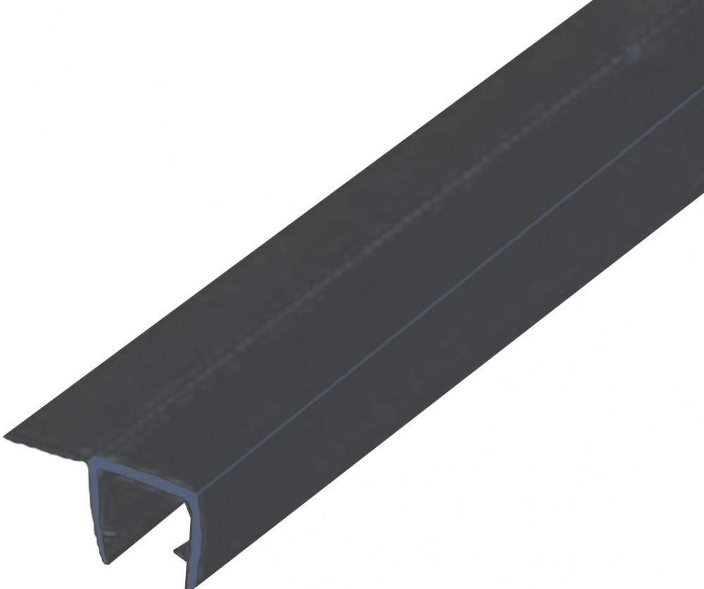 Kerra Czarny syfon UP F 6/8 F do drzwi kabin prysznicowych Kerra