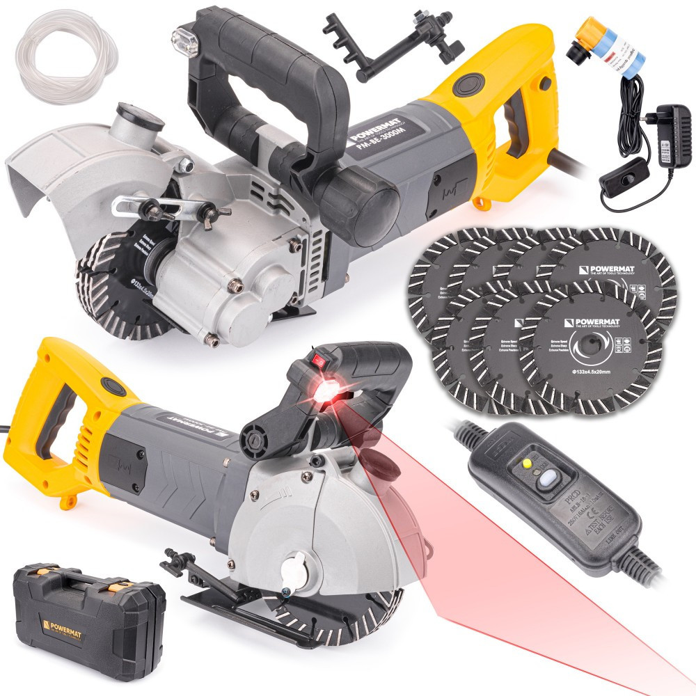 Powermat Elektryczna laserowa wycinarka ścienna PM-BE-3000M