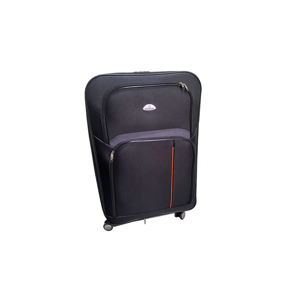 TraveLux lekka średnia miękka walizka 68x45x25 cm czarna
