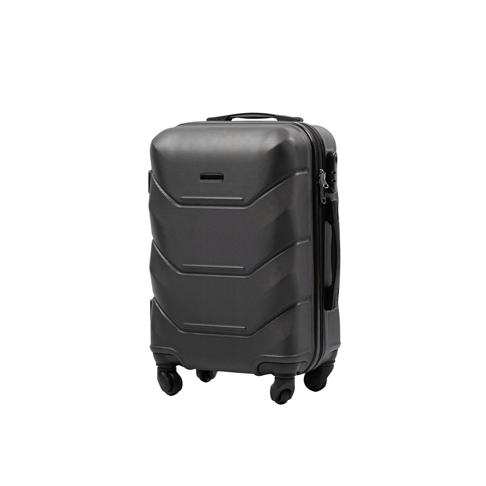 TraveLux Max średnia walizka z twardą pokrywą 68x45x25 cm czarna