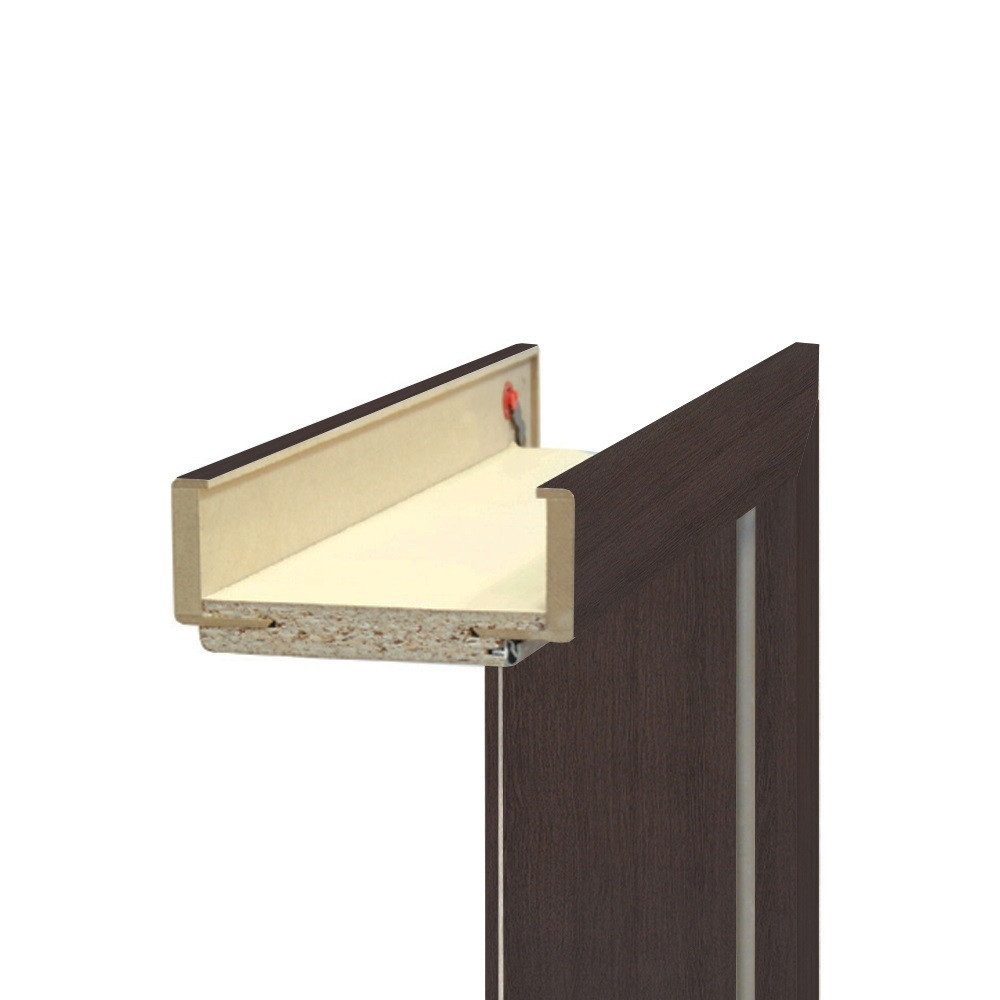 Leziter Etui Decor IR wenge 75/210 14-16 prawy chromowany pasek