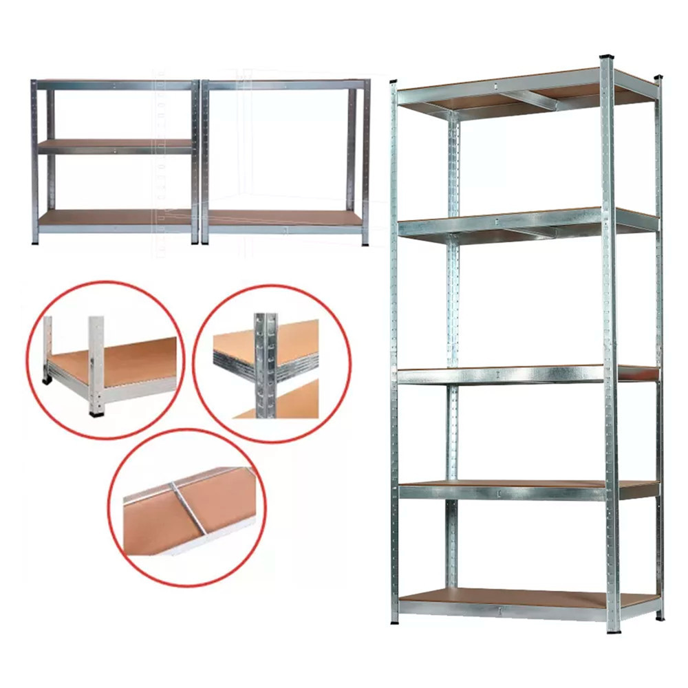 Leziter Półka do dużych obciążeń 180x90x40 cm 175 kg chrom