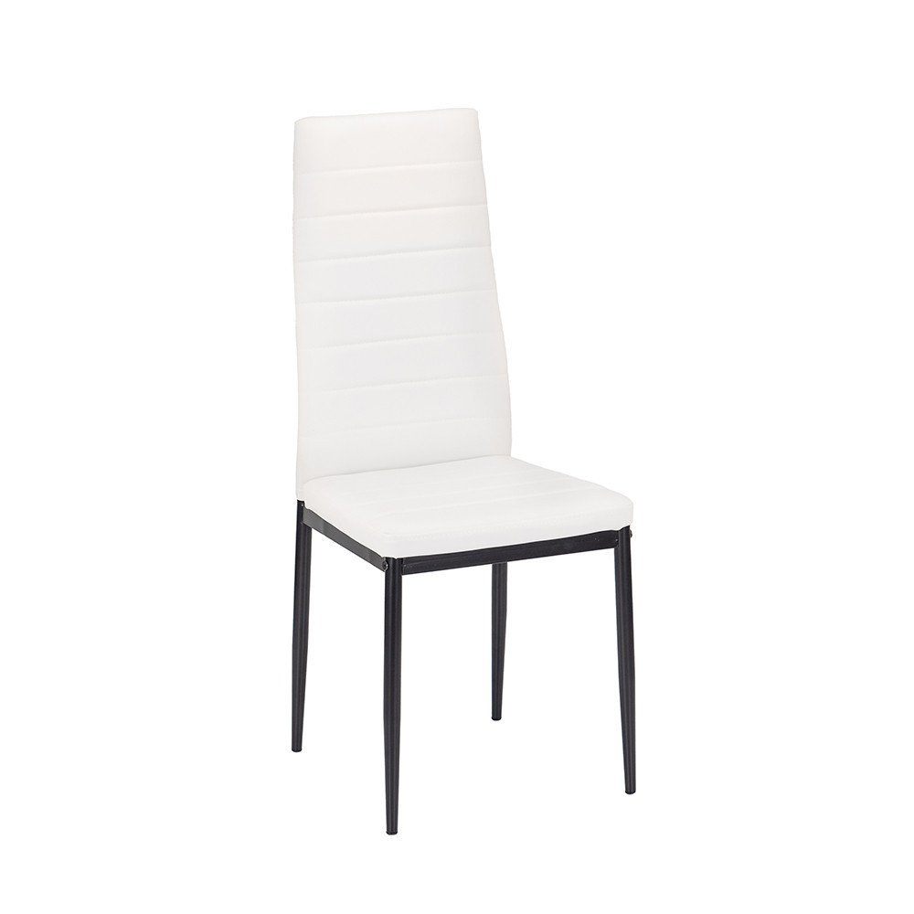 Tino NOVA Krzesło do jadalni biało-czarne