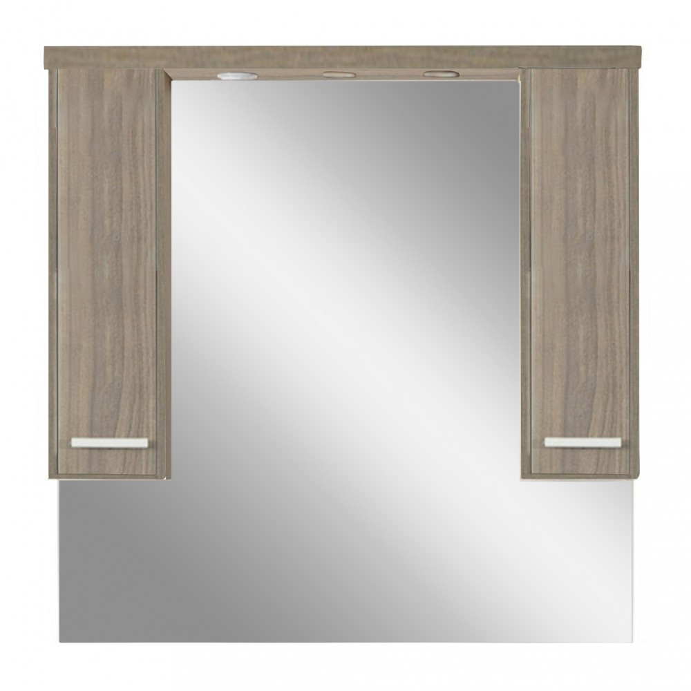 Lustrzana szafka ścienna Nerva 105 cm, Rauna sil