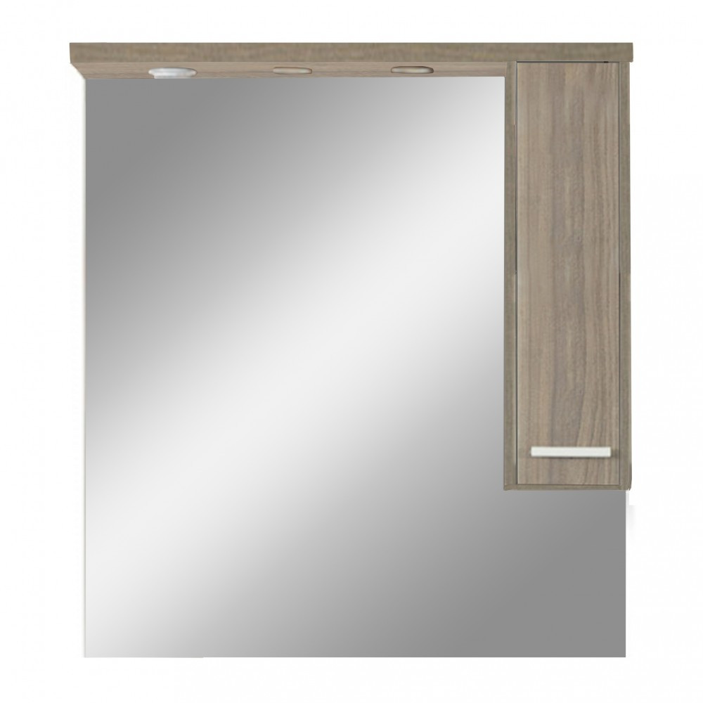Szafka ścienna z lustrem Nerva 85 cm, Rauna sil