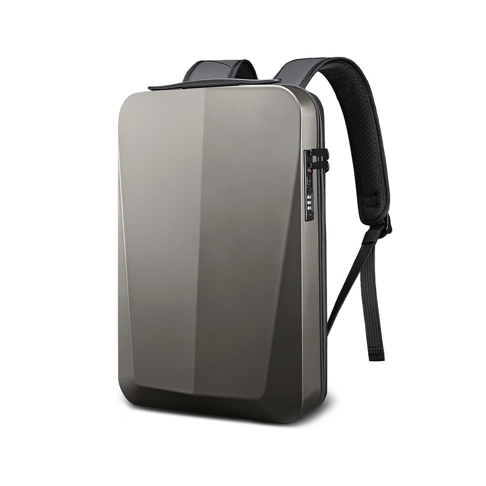 Axen usztywniany plecak na laptopa usb szary