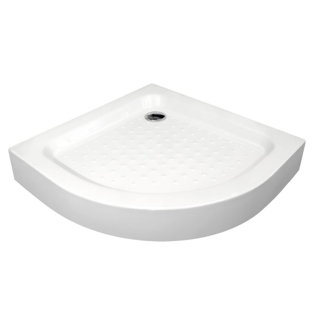 Kerra XN 80 zakrzywiony brodzik akrylowy 80x80 cm