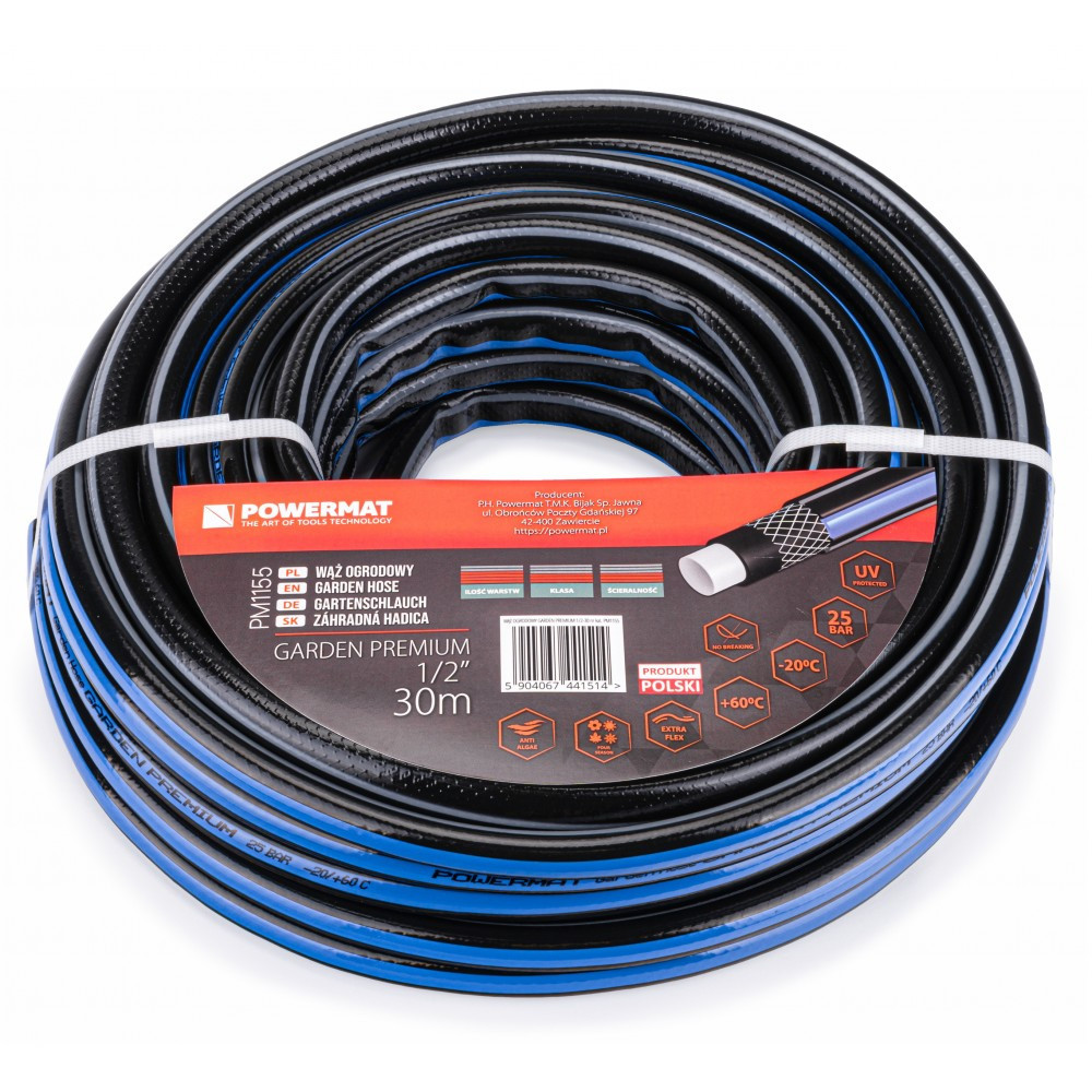 Powermat Wąż ogrodowy GARDEN PREMIUM 1/2