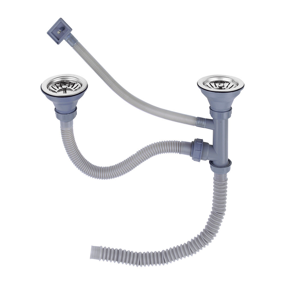 Leziter Syfon do zlewozmywaka 2-komorowego