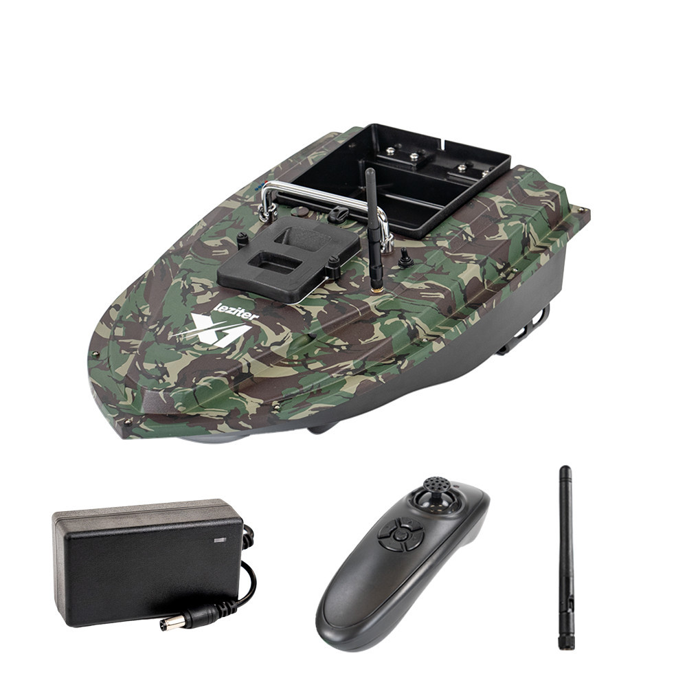 Leziter Feeder boat X1 backpacker kamuflaż zielony