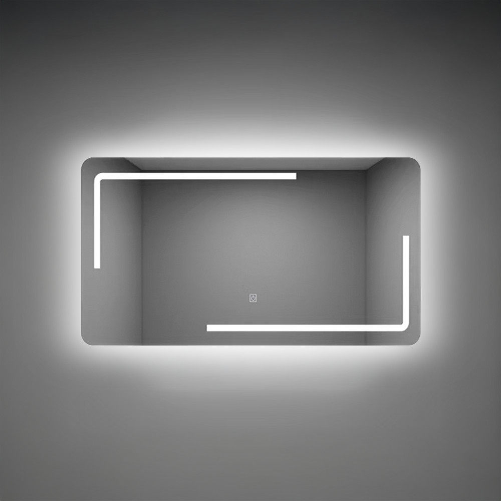 Lustro Ada 100 z oświetleniem led 100x60 cm