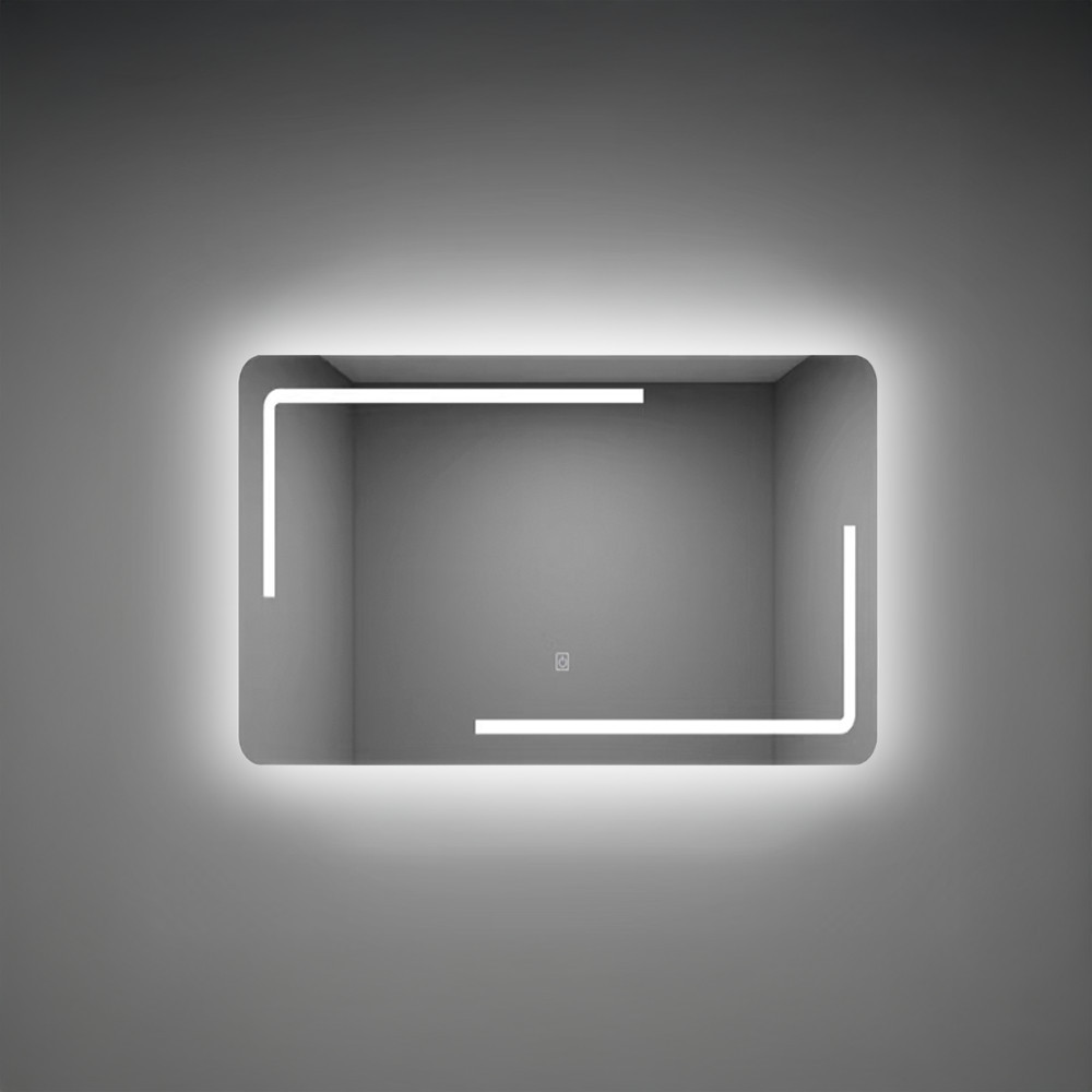 Lustro Ada 80 z oświetleniem led 80x60 cm