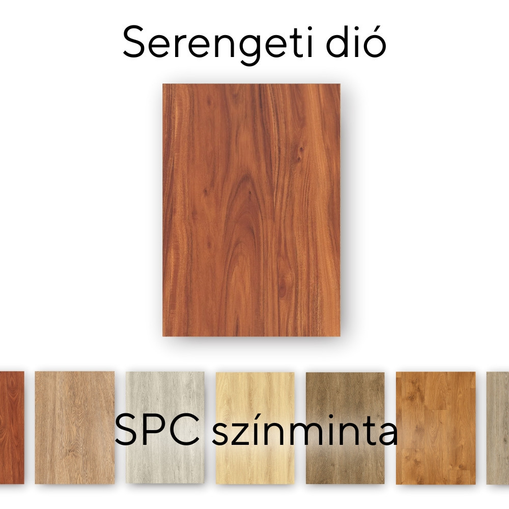 Leziter Podłoga Leziter Serengeti Walnut Vinyl SPC próbka/próbki