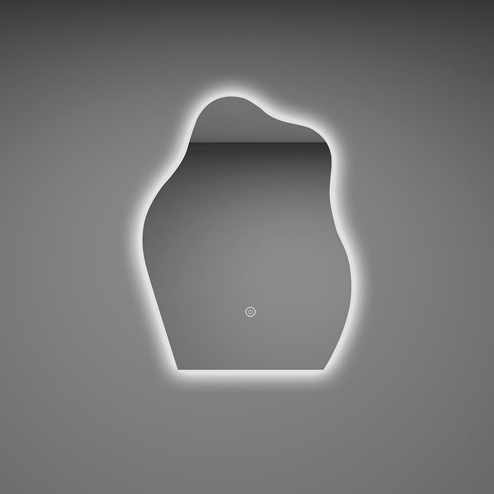 Lustro Wave 60 z oświetleniem led 60x80 cm