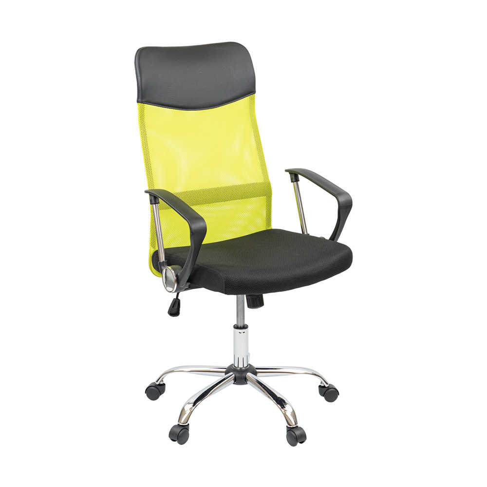 Leziter Ergonomiczne biurowe krzesło obrotowe Fit, zielone