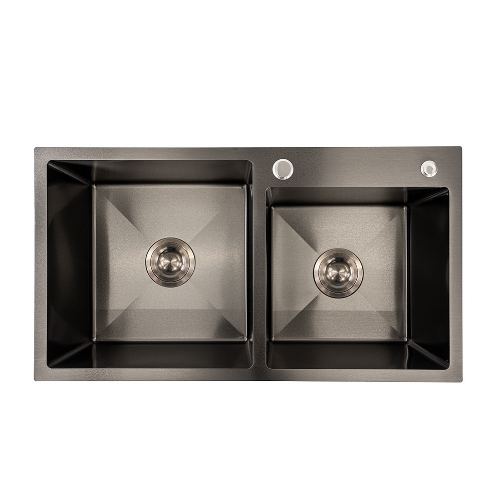 Leziter Zlewozmywak ze stali nierdzewnej Meria