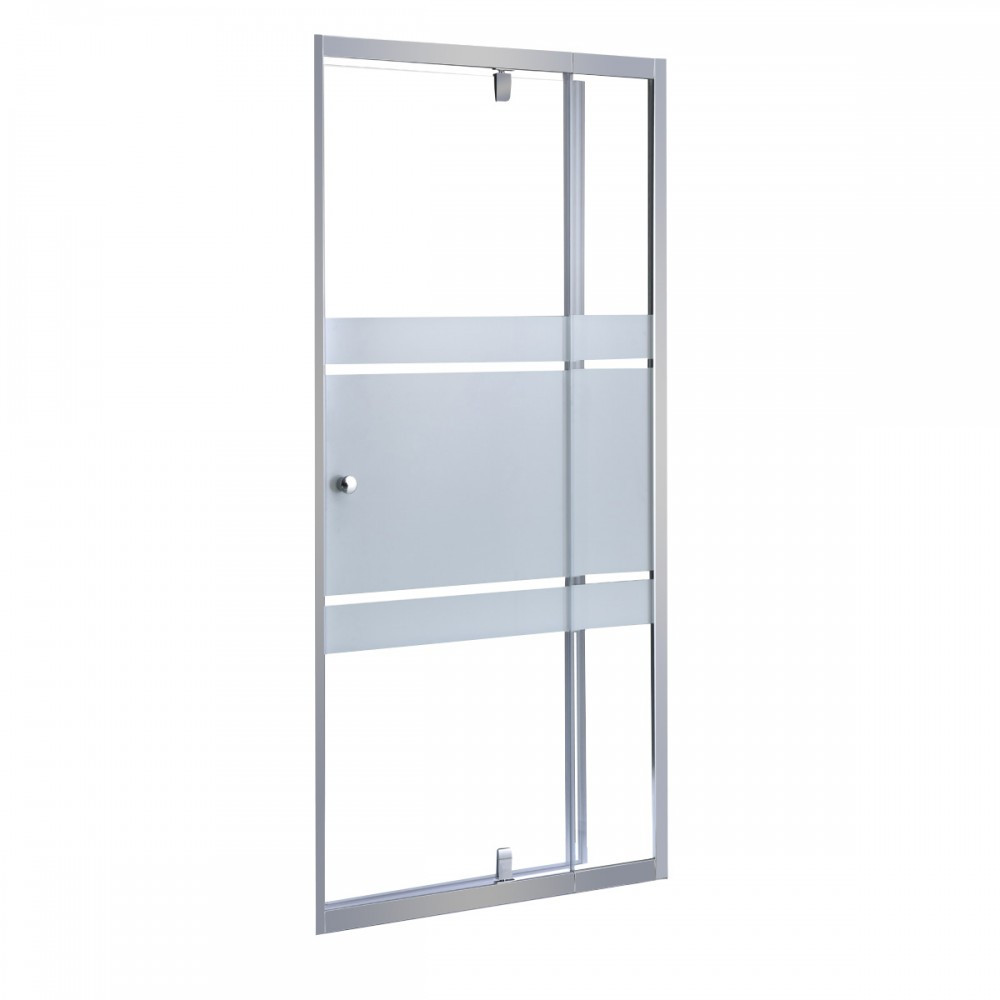 Leziter Regulowane drzwi prysznicowe Flexi-S 76-91x185 cm