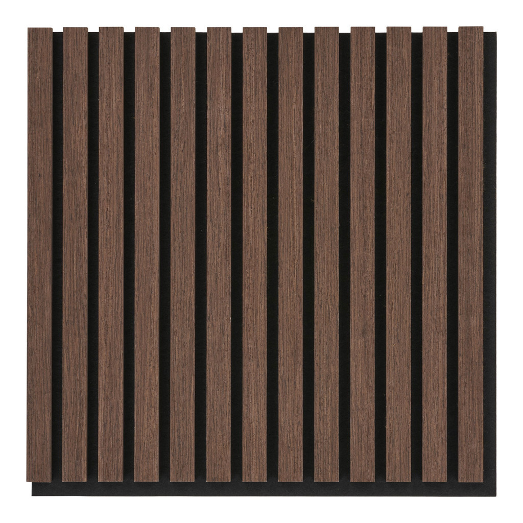 House Nordic Panel akustyczny, okleina drewniana, orzech, efekt orzecha 52x52x2,2 cm