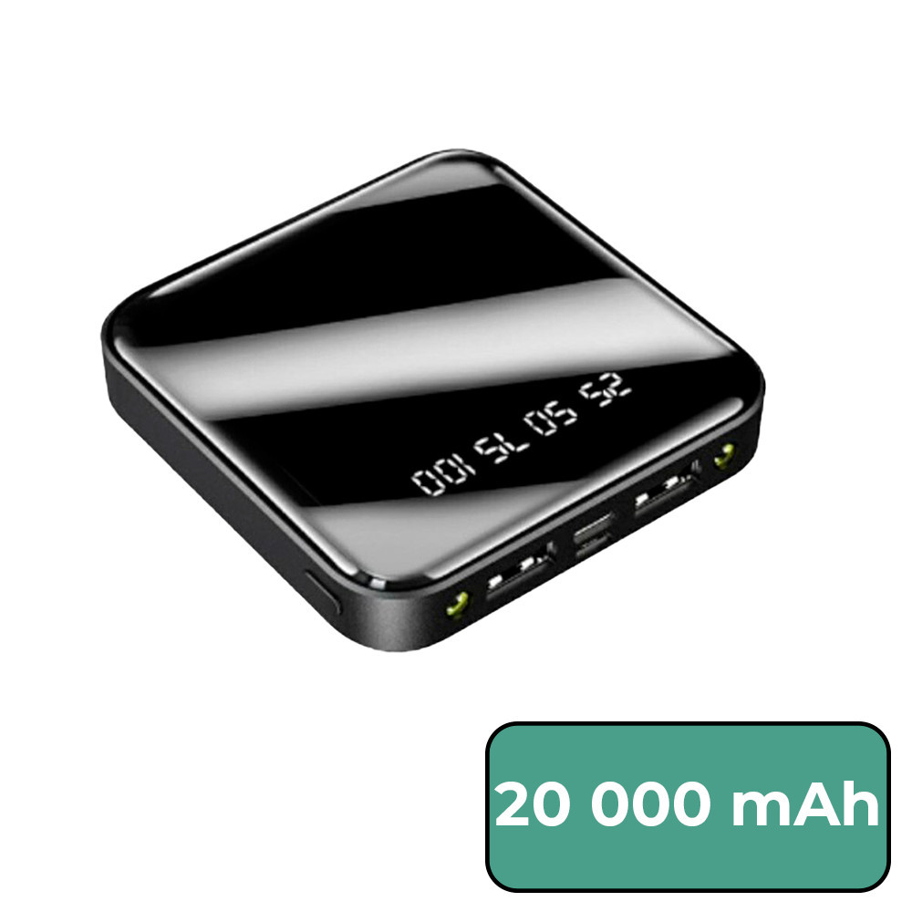 Powerbank 20000 mAH 2A 10W czarny