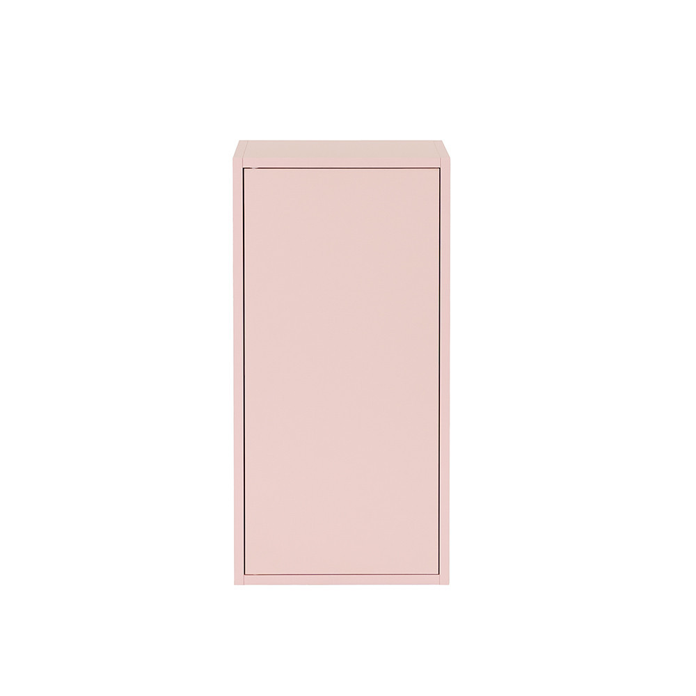 Boxie 1-drzwiowa szafka ścienna 80x40x37 cm różowa