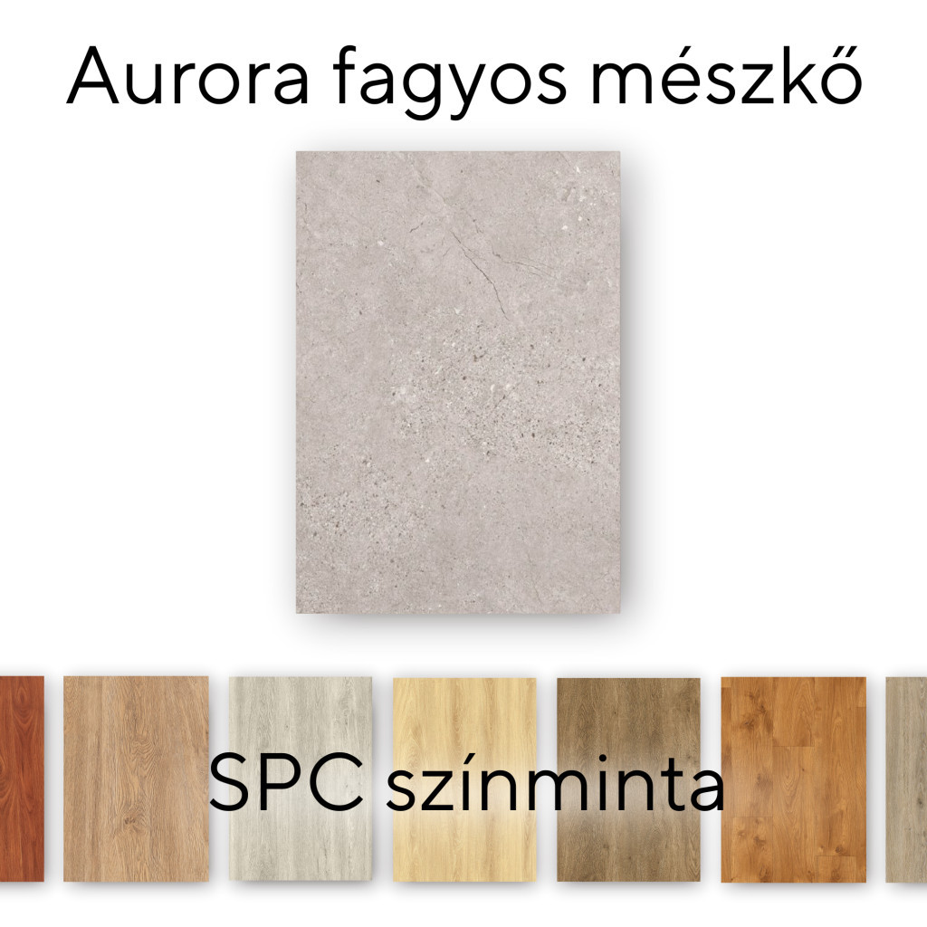 Leziter Aurora Frosted Limestone Vinyl SPC Flooring próbka/próbki