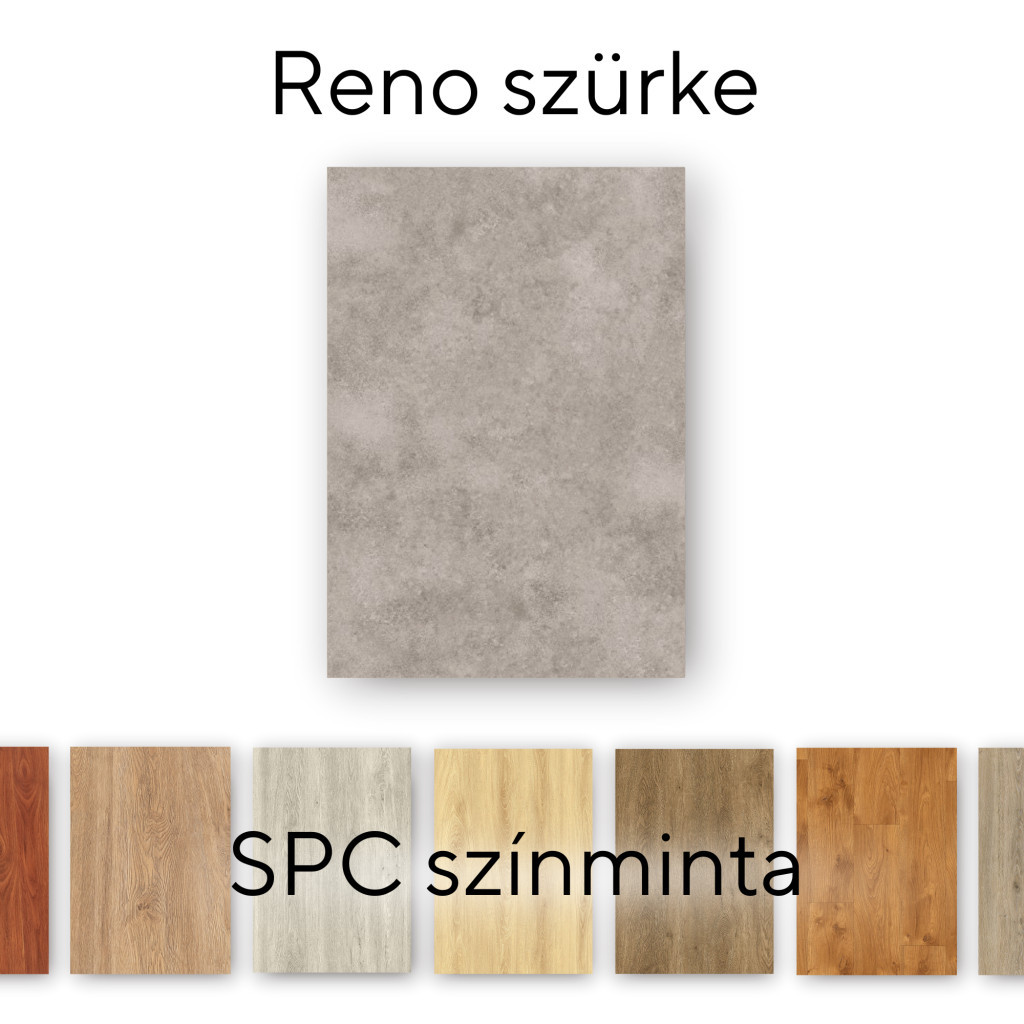 Leziter Reno efekt kamienia szary Podłoga winylowa SPC próbka/próbka