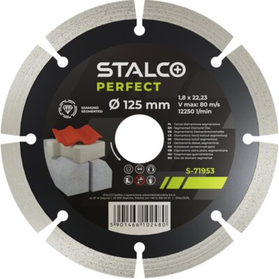 STALCO Tarcza diamentowa PERFECT S-71953 125 mm