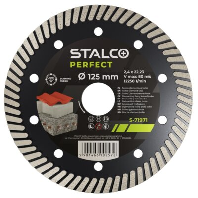 STALCO Tarcza diamentowa PERFECT S-71971 125 mm