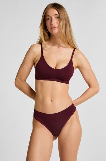 Hunkemöller Stringi Dide Fioletowy
