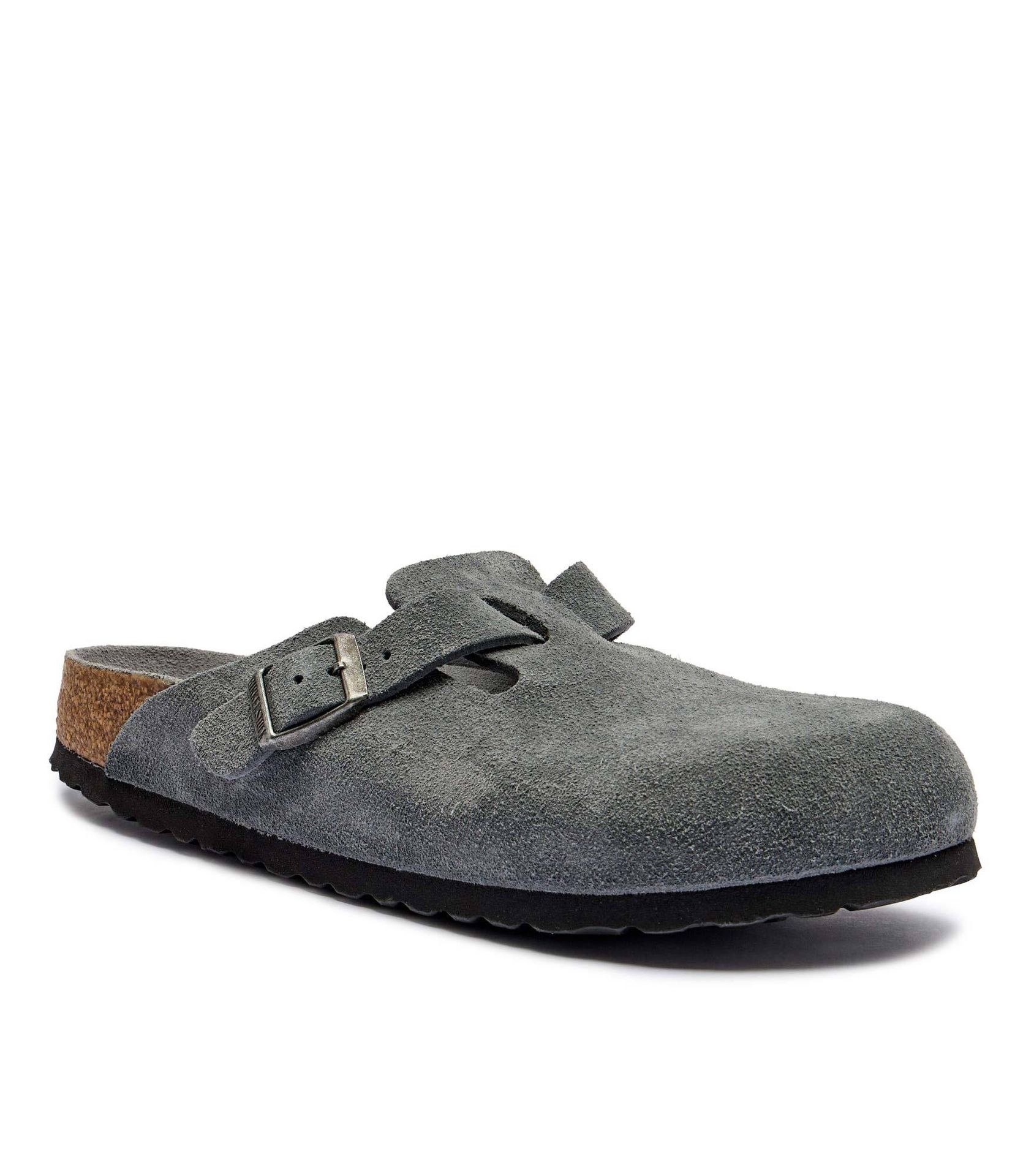 Birkenstock Mule Boston narrow fit soft footbed zamsz