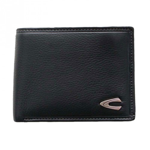 CAMEL ACTIVE B34 703 60 skórzany portfel męski klasyczna czerń B34 703 60