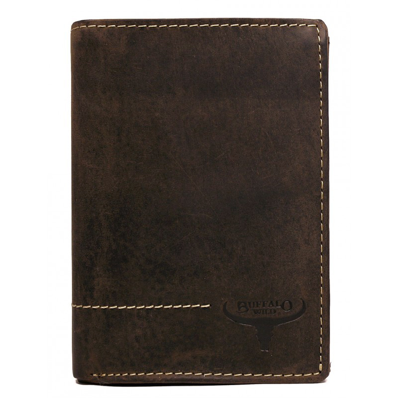 WILD BUFFALO skórzany porfel męski na N4-H-1