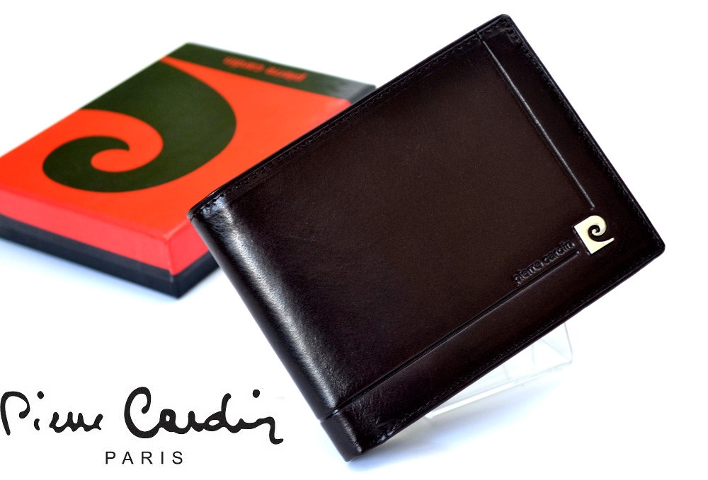 PIERRE CARDIN 1694 classic skórzany portfel męski 1694