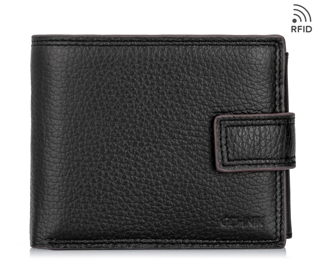 OCHNIK PORMS-003 skórzany portfel męski RFID PORMS-003