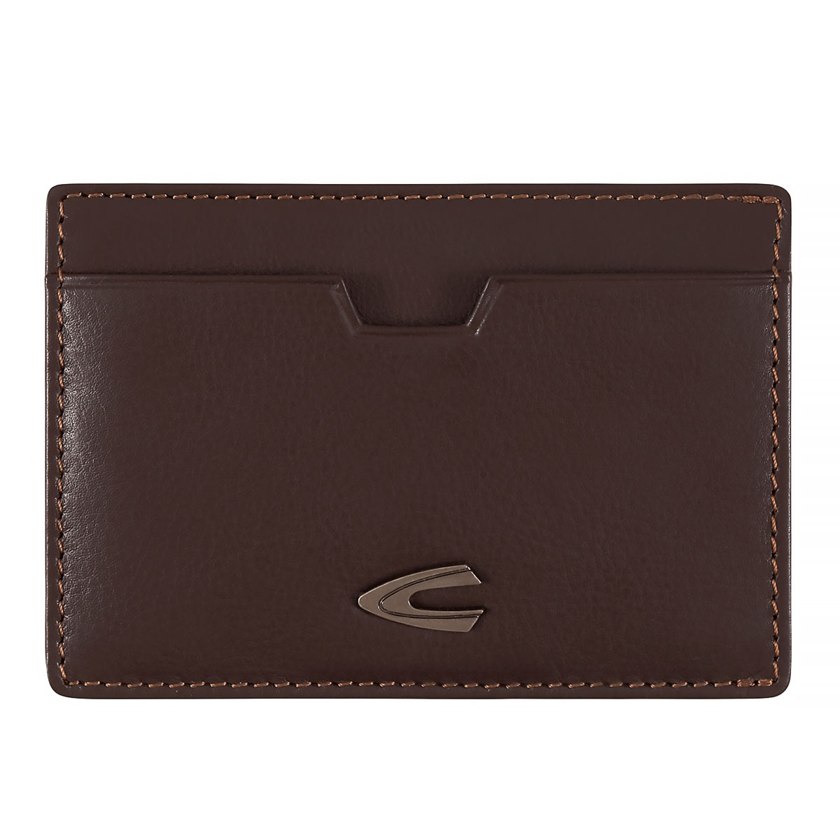 CAMEL ACTIVE 845-029 skórzane etui slim na karty RFID brązowe VEGAS CARD WALLET 845 - 029