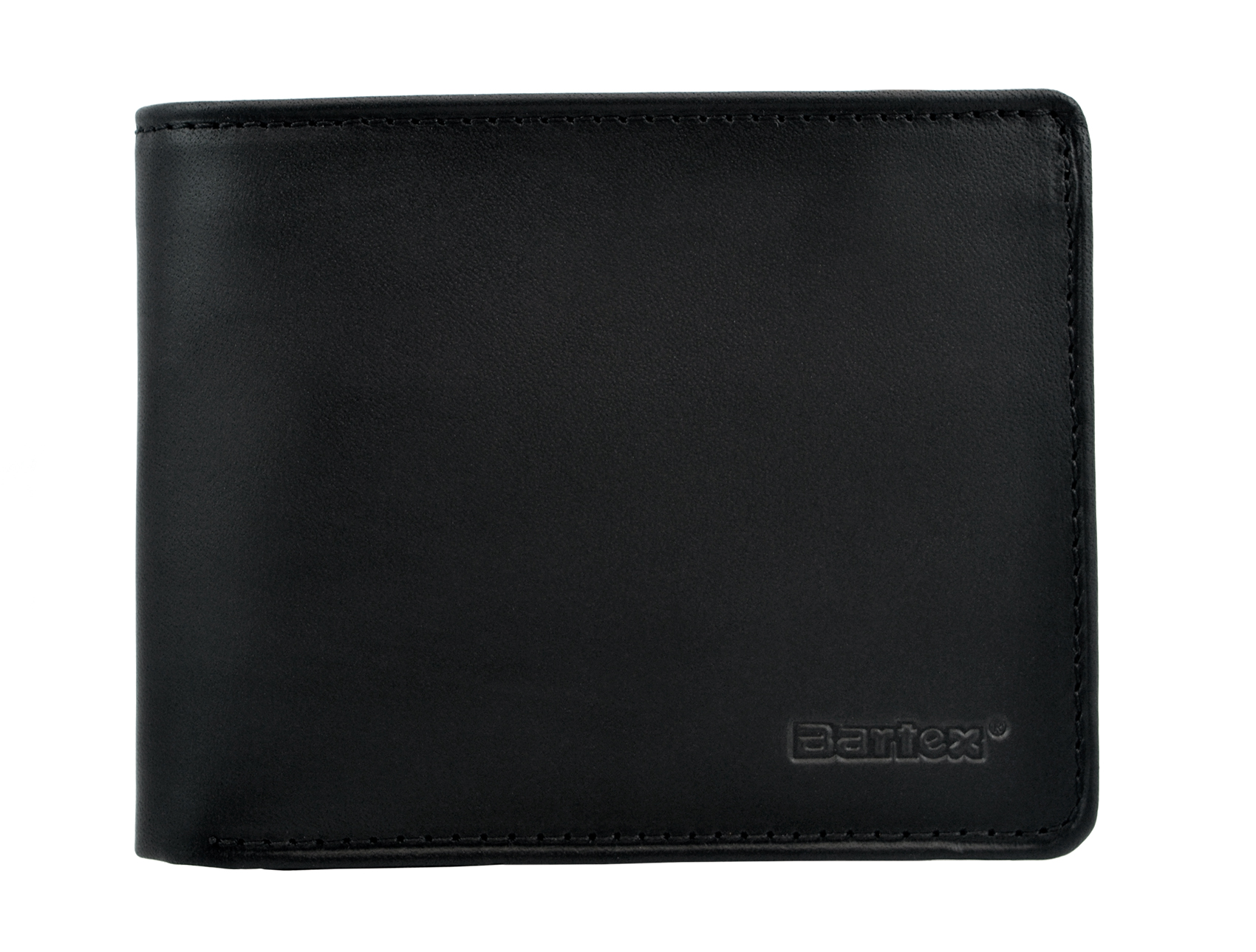 BARTEX 1096M ID portfel męski skórzany czarny z RFID 1096M-ID