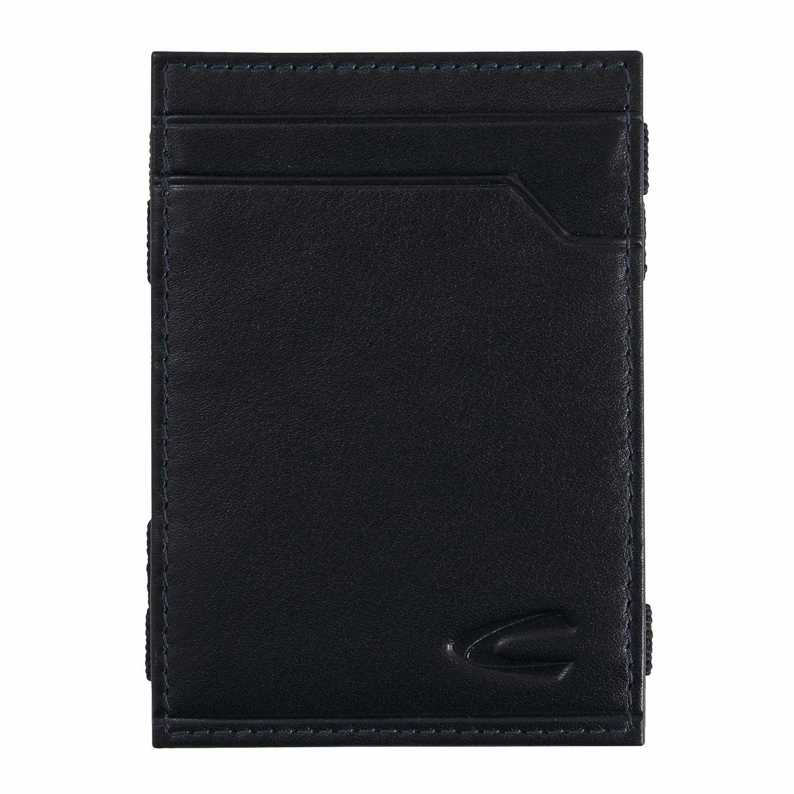 CAMEL ACTIVE Small Slim skórzany portfel, etui granatowy 286-705 55 RFID