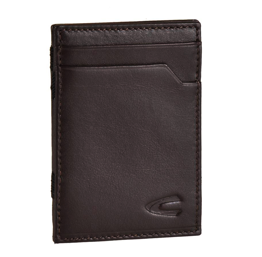 CAMEL ACTIVE Small Slim skórzany portfel, etui brąz 286-705 29 RFID 286-705 29