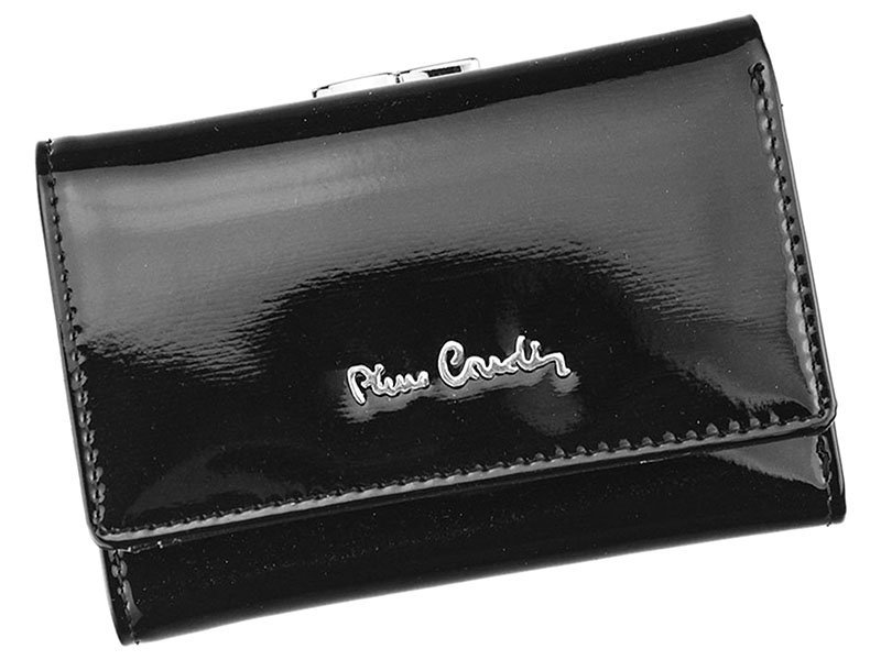 PIERRE CARDIN skórzany portfel damski 05 LINE 117 czarny 05 LINE 117