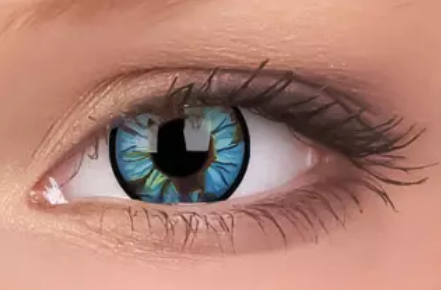 Crazy Lens - Blue Streak, 2 szt.