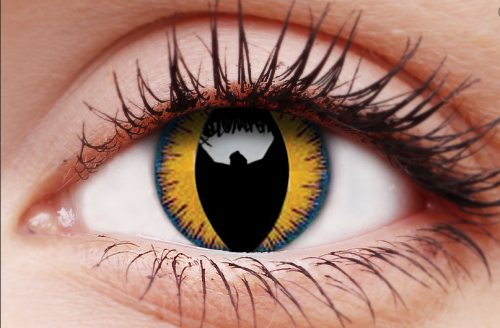 Maxvue Vision Crazy Lens - Wolf Moon, 2 szt.